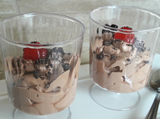 Eggless Chocolate Mousse 14