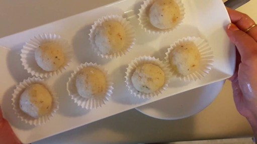 Multi Flavored Coconut Laddu 11