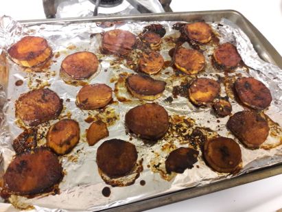 Baked Sweet Potato in Soy Ginger Sauce 5