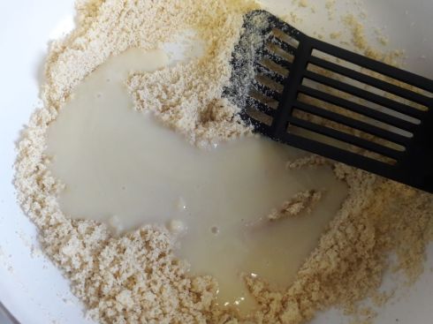 Instant Rava Laddu with Condensed Milk 5