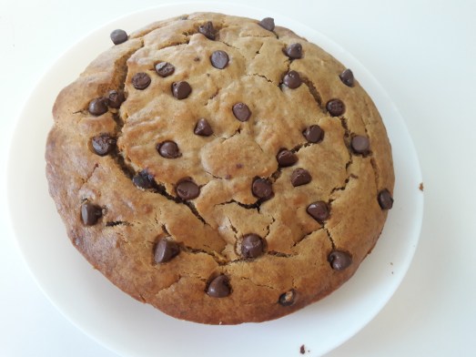 Eggless Chocolate Chip Banana Cake 15
